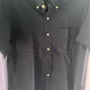 Ralph LaurenClassic seersucker dark navy Men's ShirtNWOT